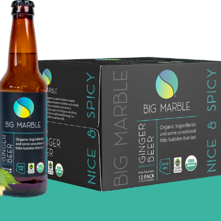 Big Marble Organic Ginger Beer